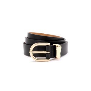 Women's 1 Inch Belt With Molten Metal Keeper, Leather Accessory With🤟
